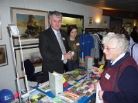 Club Shop  Ian Richings and his daughter Bernadette running the Ferguson Memorabilia Shop